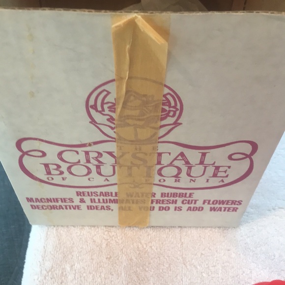 Crystal Boutique Water Globe Display Vase - Picture 2 of 14